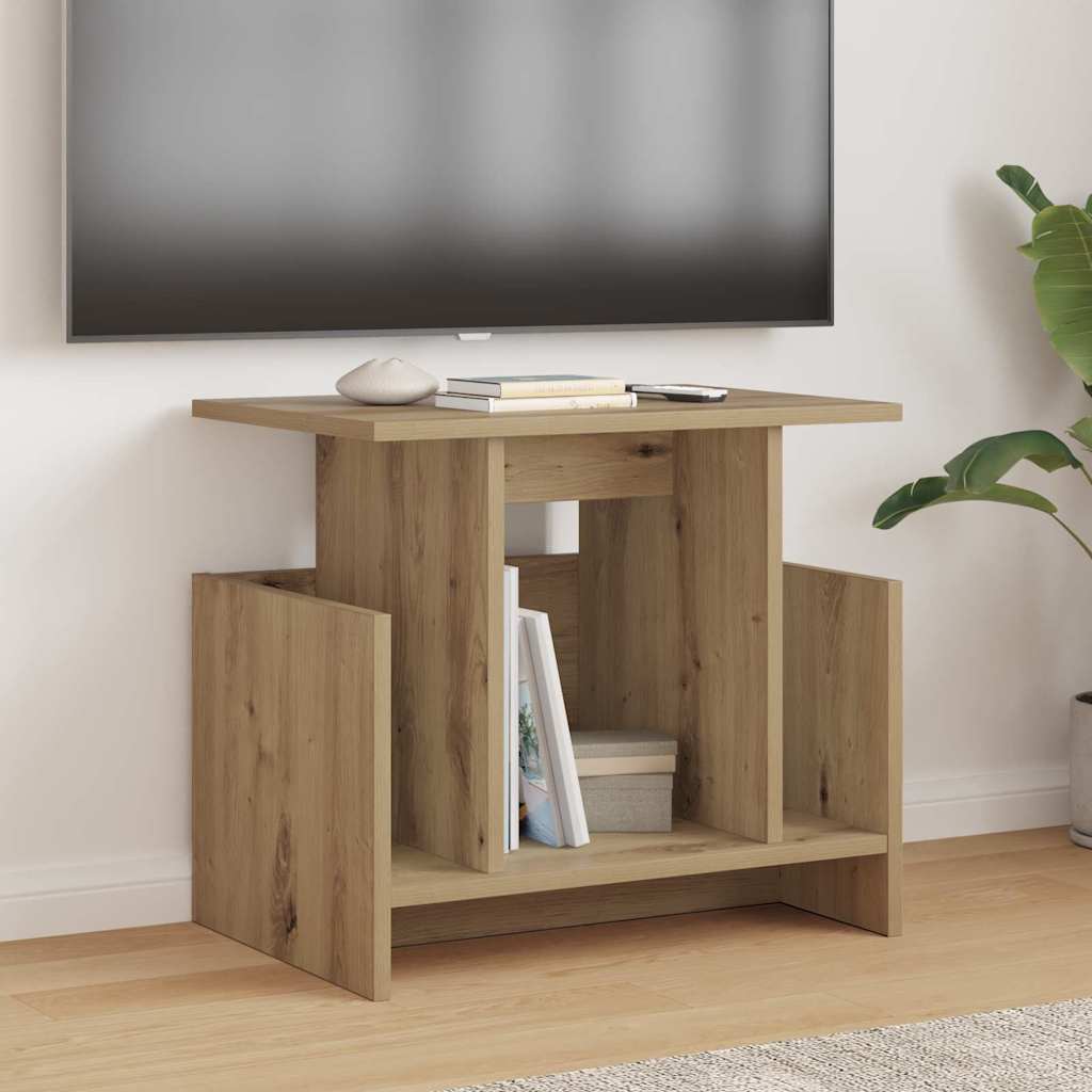 vidaXL Βάση TV 2 pcs Artisan Oak 50 x 35 x 45 cm Επεξεργασμένο ξύλο