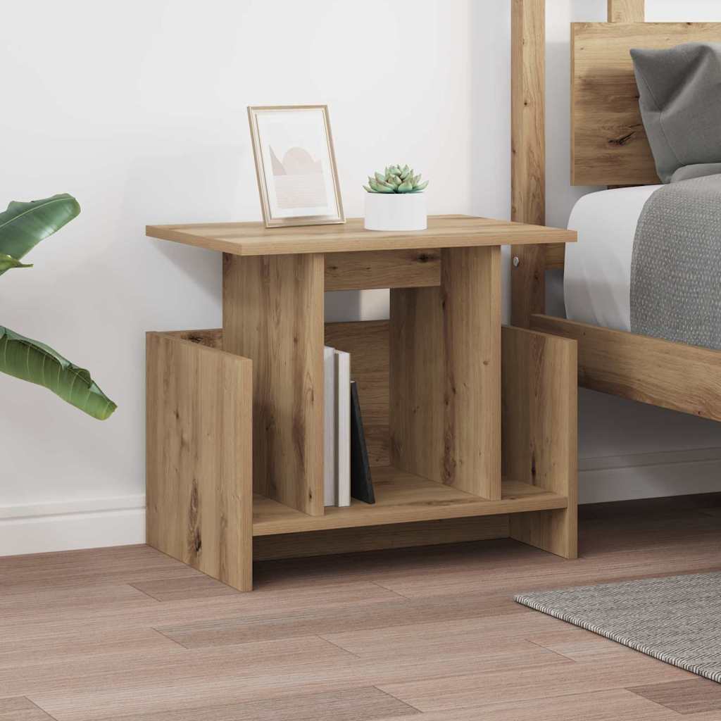 vidaXL Βάση TV 2 pcs Artisan Oak 50 x 35 x 45 cm Επεξεργασμένο ξύλο