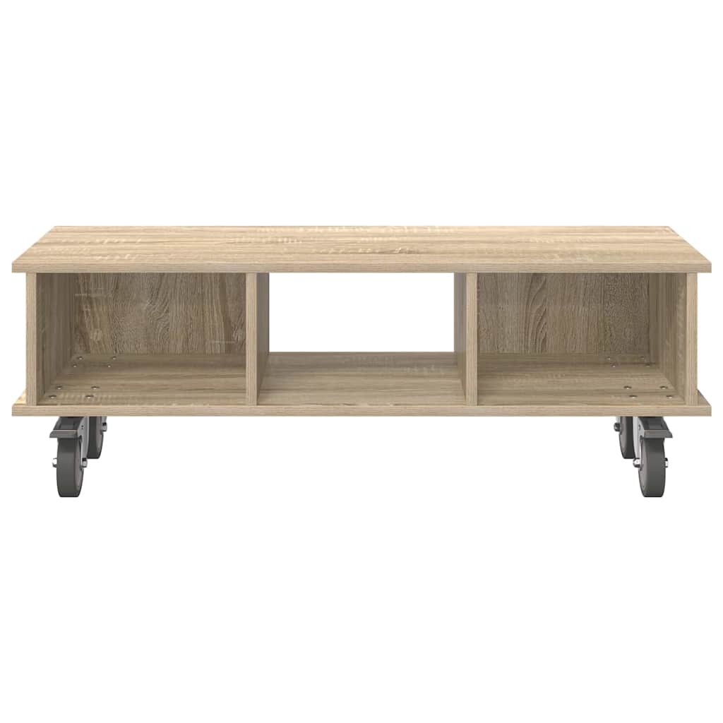vidaXL Βάση TV 100 x 35 x 35 εκ Δρύς Sonoma Επεξεργασμένο Ξύλο