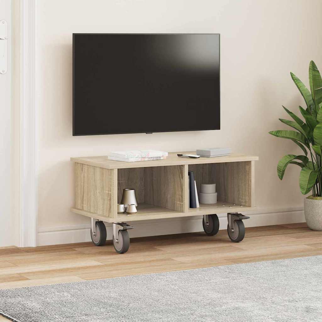 vidaXL Βάση TV 68,5 x 35 x 35 εκ Δρύς Sonoma Επεξεργασμένο Ξύλο