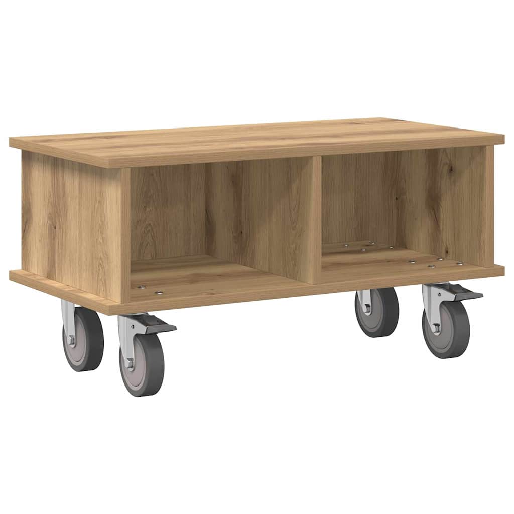 vidaXL Βάση TV 68,5 x 35 x 35 εκ Artisan Oak Επεξεργασμένο Ξύλο