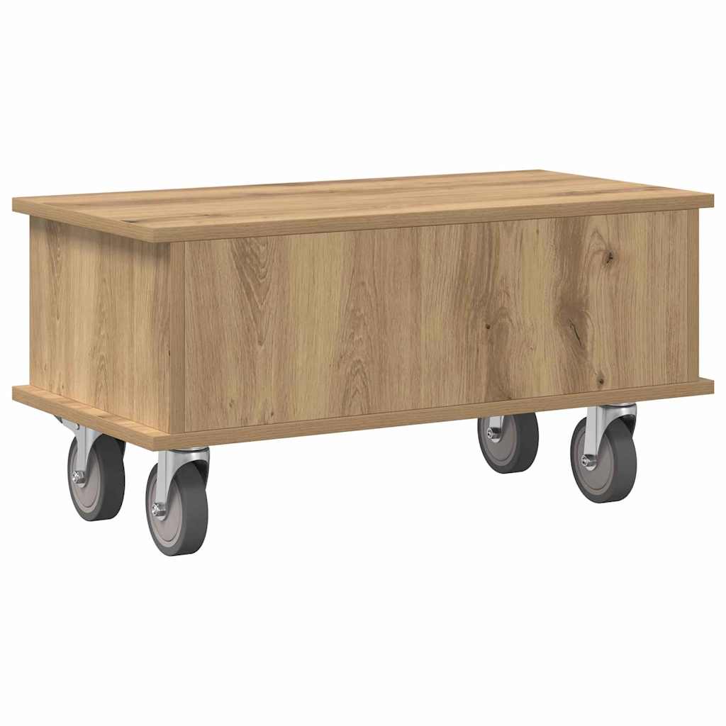 vidaXL Βάση TV 68,5 x 35 x 35 εκ Artisan Oak Επεξεργασμένο Ξύλο
