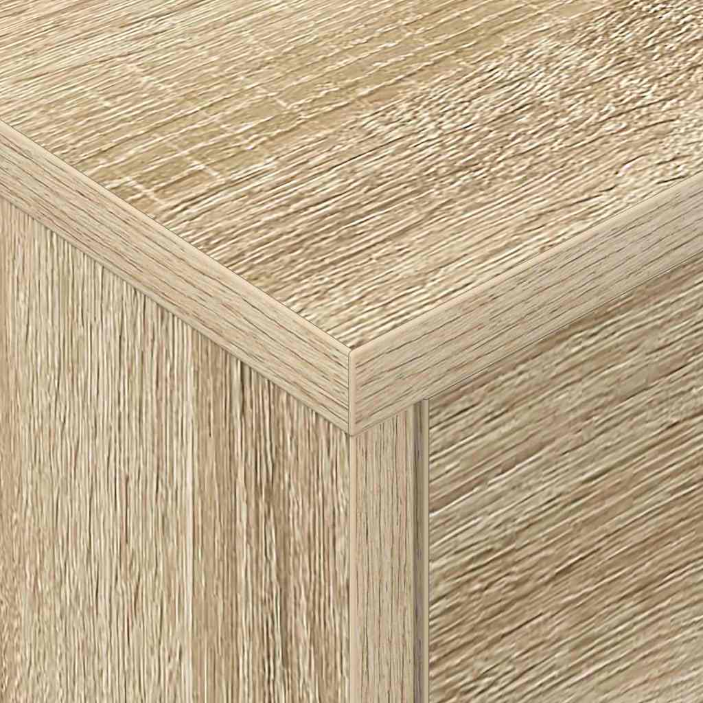 vidaXL Κομοδίνο Δρύς Sonoma 40,5 x 40 x 48 εκ. Επεξεργασμένο Ξύλο