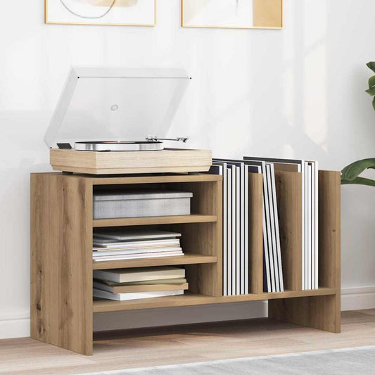 vidaXL Ντουλάπι δίσκων βινυλίου Artisan Oak 78,5 x 35 x 45 εκ