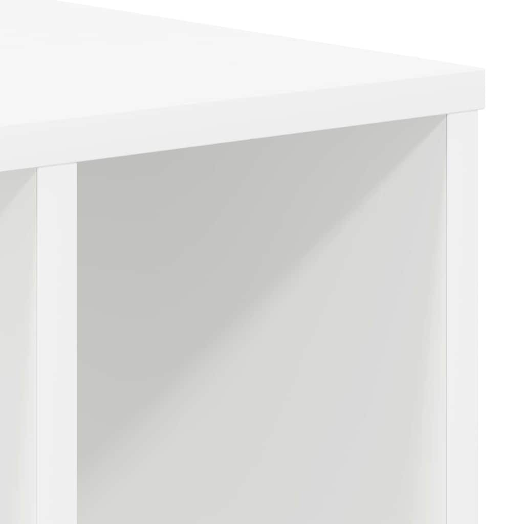 vidaXL End Table 2 pcs Λευκό 37 x 32 x 40 εκ Επεξεργασμένο ξύλο