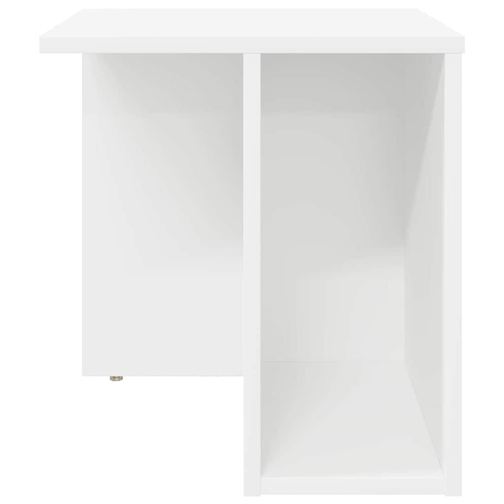 vidaXL End Table 2 pcs Λευκό 37 x 32 x 40 εκ Επεξεργασμένο ξύλο