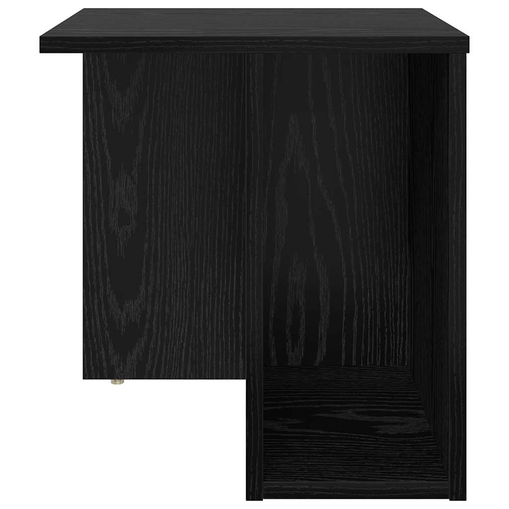 vidaXL End Table Μαύρη Οξυά 37 x 32 x 40 εκ Επεξεργασμένο ξύλο