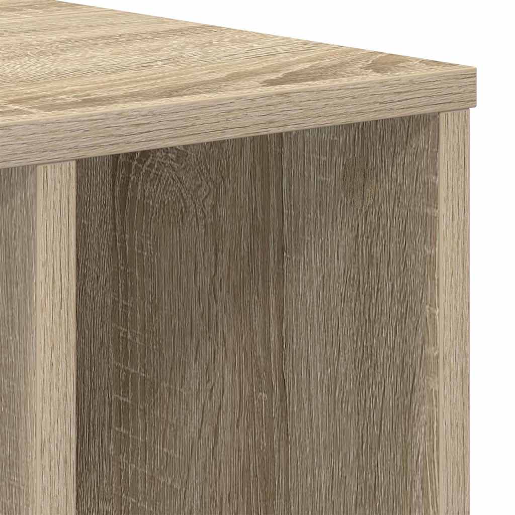 vidaXL End Table Δρύς Sonoma 37 x 32 x 40 εκ Επεξεργασμένο ξύλο
