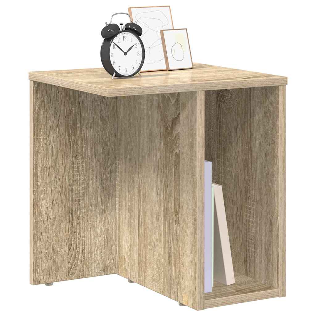 vidaXL End Table Δρύς Sonoma 37 x 32 x 40 εκ Επεξεργασμένο ξύλο