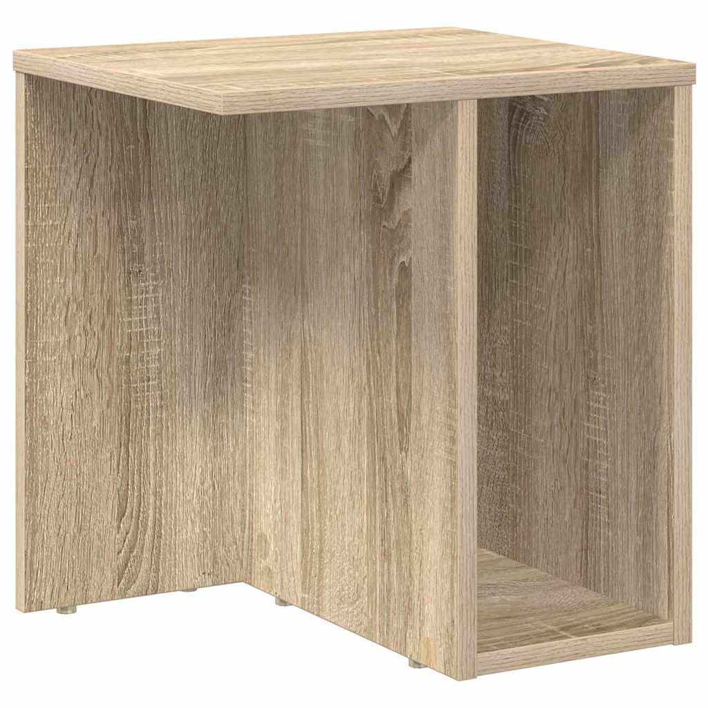 vidaXL End Table 2 pcs Δρύς Sonoma 37 x 32 x 40 εκ Επεξεργασμένο ξύλο