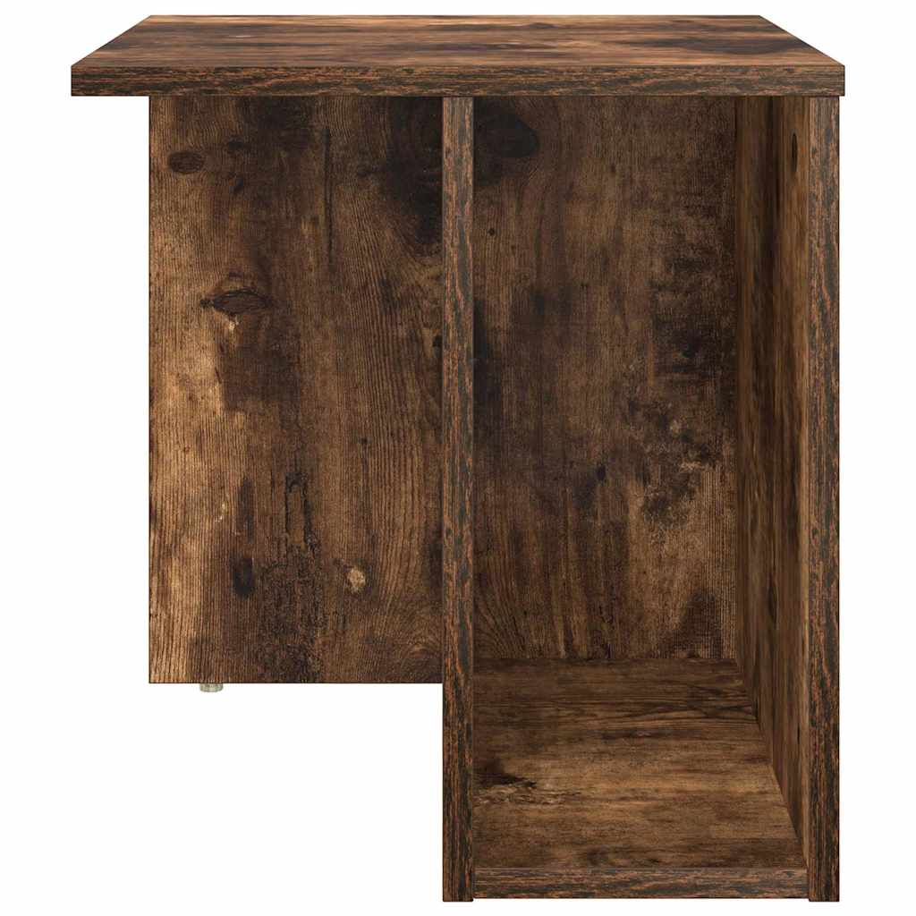 vidaXL End Table Καπνιστό Δρύς 37 x 32 x 40 εκ Επεξεργασμένο ξύλο