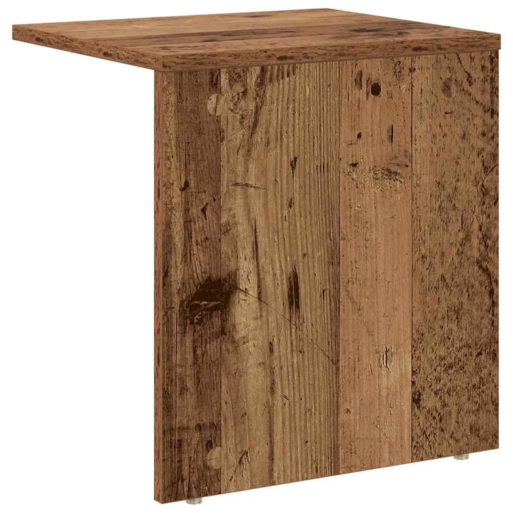 vidaXL End Table 2 pcs Παλιό ξύλο 37 x 32 x 40 εκ Επεξεργασμένο ξύλο