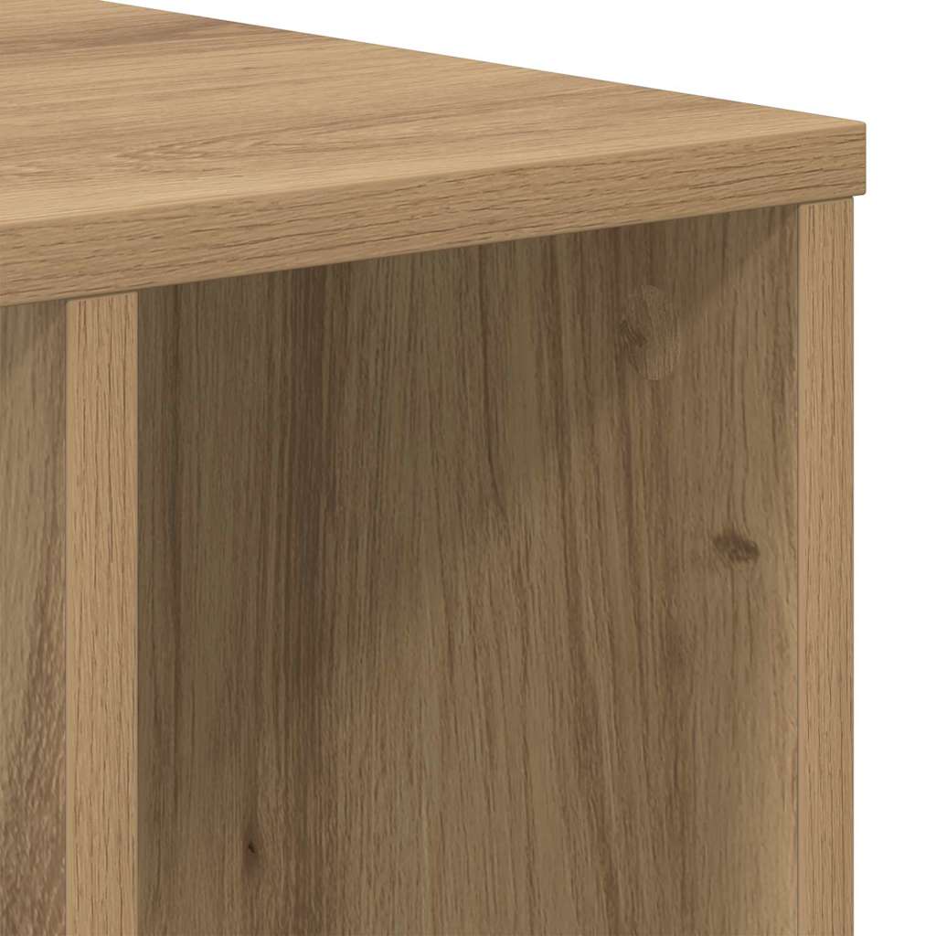 vidaXL End Table 2 pcs Artisan Oak 37 x 32 x 40 εκ Επεξεργασμένο ξύλο