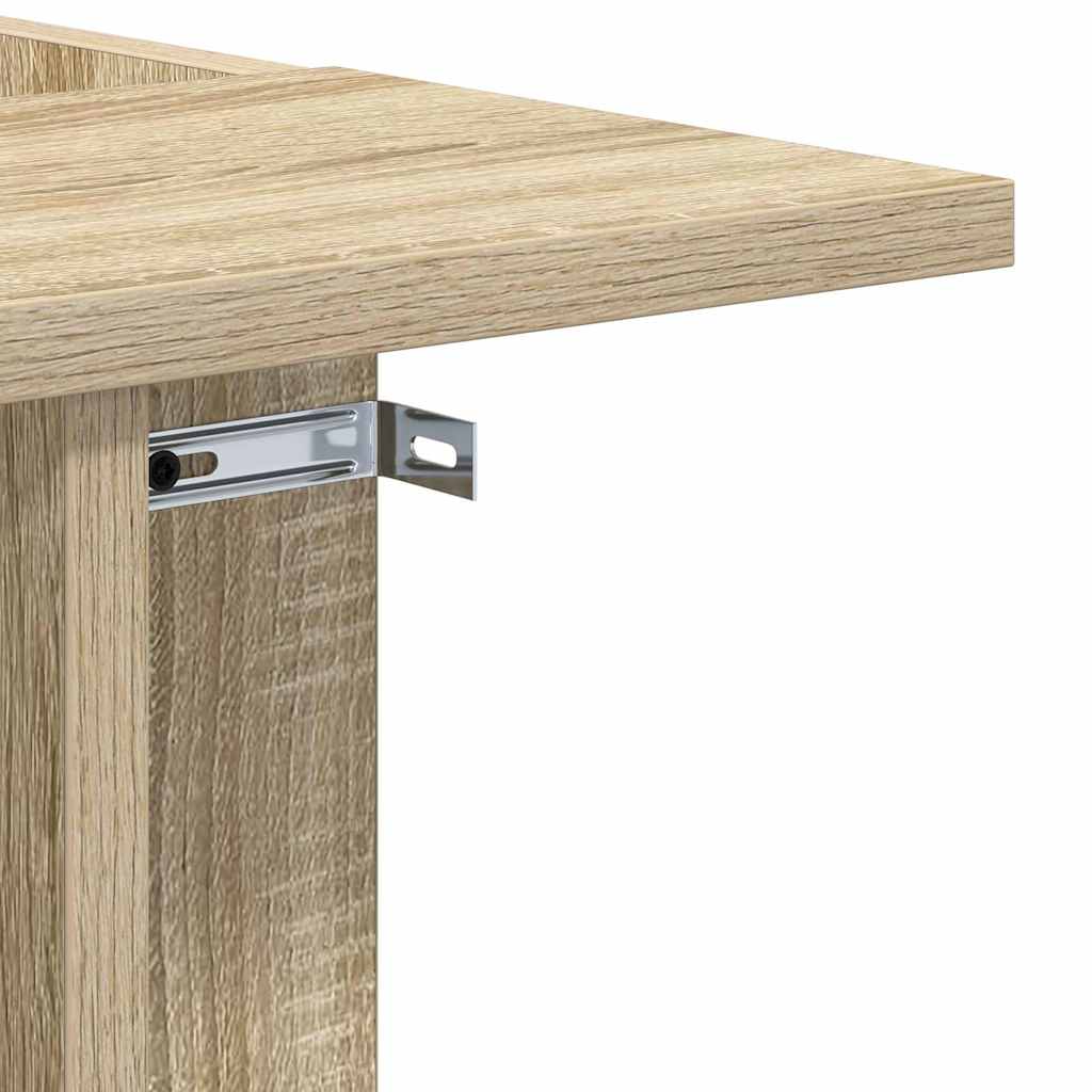 vidaXL End Table Δρύς Sonoma 35 x 40 x 55 εκ. Επεξεργασμένο ξύλο