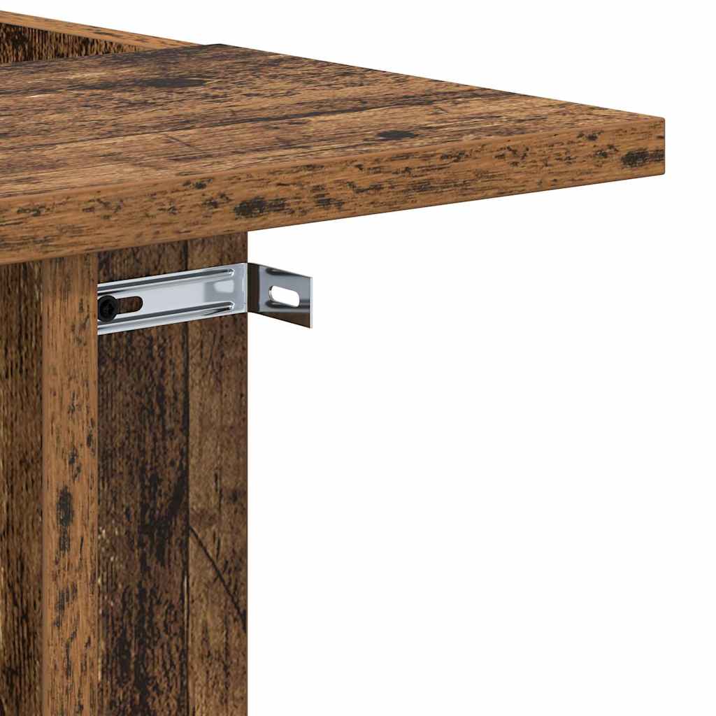 vidaXL End Table Παλιό ξύλο 35 x 40 x 55 εκ. Επεξεργασμένο ξύλο
