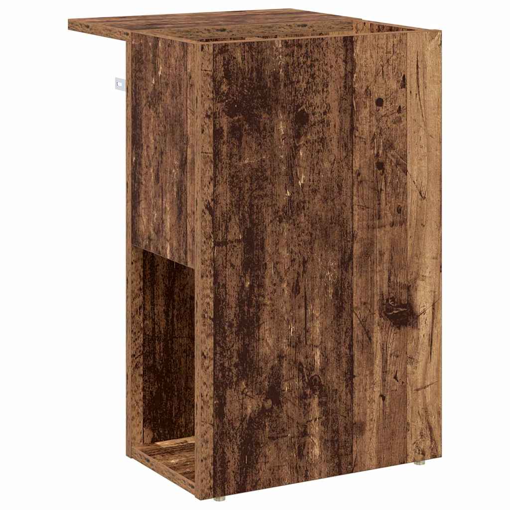 vidaXL End Table Παλιό ξύλο 35 x 40 x 55 εκ. Επεξεργασμένο ξύλο