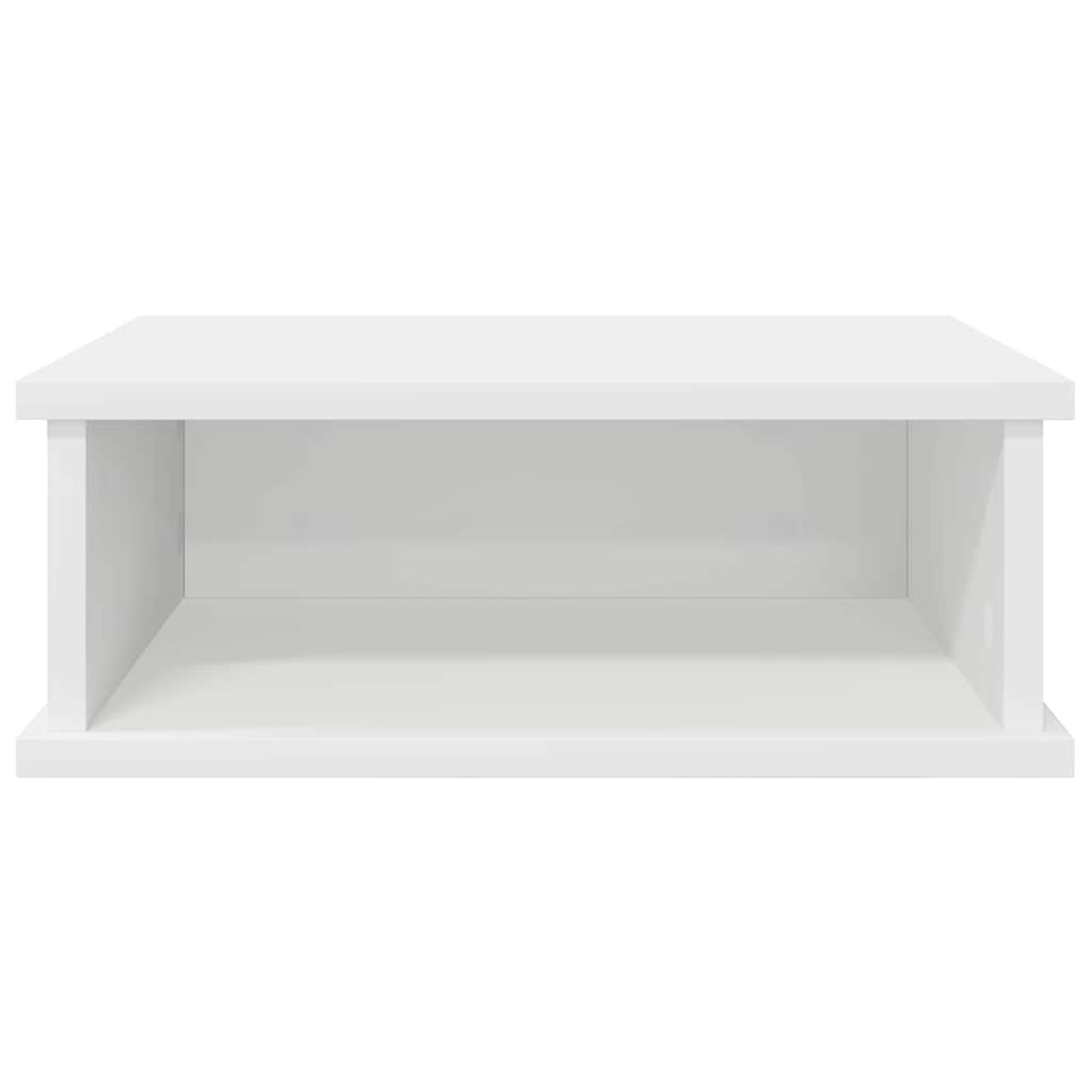 vidaXL Κομοδίνο 2 pcs Λευκό 40 x 31 x 15 εκ Επεξεργασμένο ξύλο