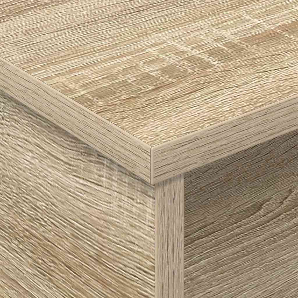 vidaXL Κομοδίνο 2 pcs Δρύς Sonoma 40 x 31 x 15 εκ Επεξεργασμένο ξύλο