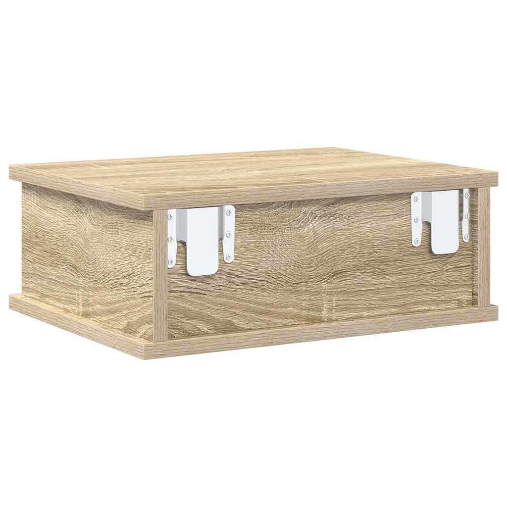 vidaXL Κομοδίνο 2 pcs Δρύς Sonoma 40 x 31 x 15 εκ Επεξεργασμένο ξύλο