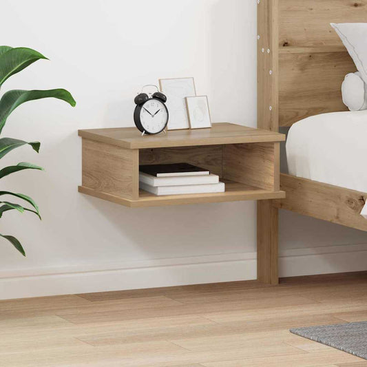 vidaXL Κομοδίνο Artisan Oak 40 x 31 x 15 εκ Επεξεργασμένο Ξύλο