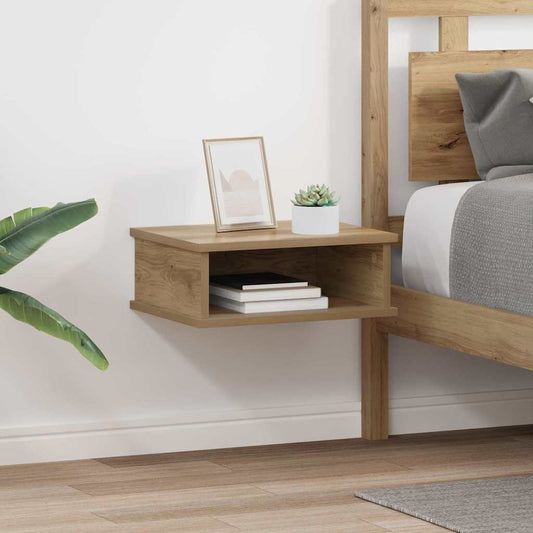 vidaXL Κομοδίνο 2 τμχ. Artisan Oak 40 x 31 x 15 εκ Επεξεργασμένο Ξύλο