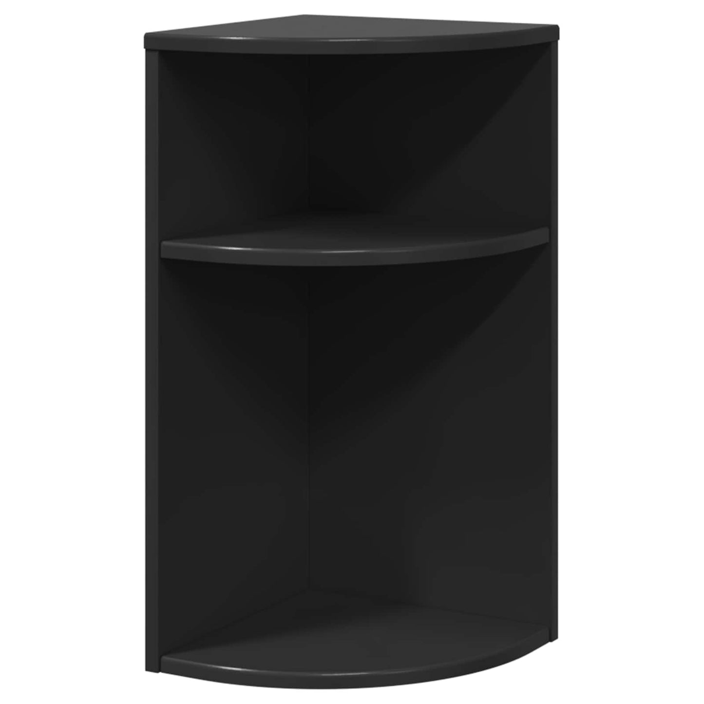 vidaXL End Table 29,5 x 29,5 x 60 cm Επεξεργασμένο Ξύλο Μαύρο
