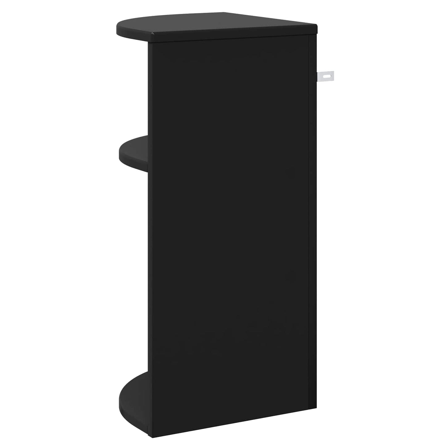 vidaXL End Table 29,5 x 29,5 x 60 cm Επεξεργασμένο Ξύλο Μαύρο