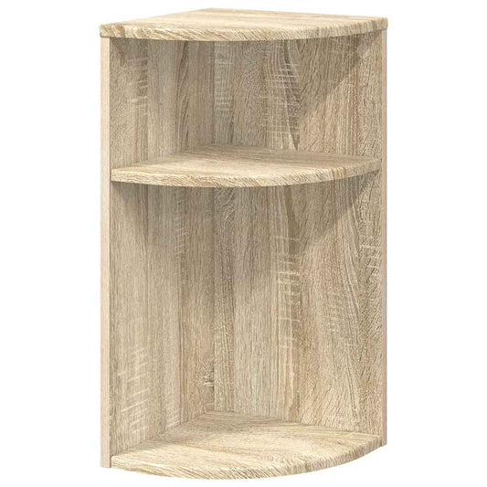 vidaXL End Table Δρύς Sonoma 29,6 x 29,6 x 60 εκ Επεξεργασμένο ξύλο
