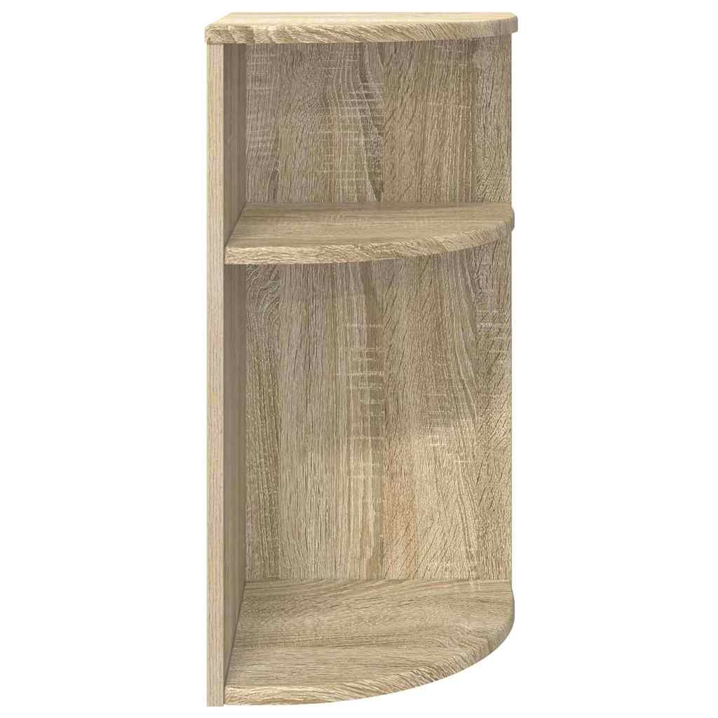 vidaXL End Table Δρύς Sonoma 29,6 x 29,6 x 60 εκ Επεξεργασμένο ξύλο