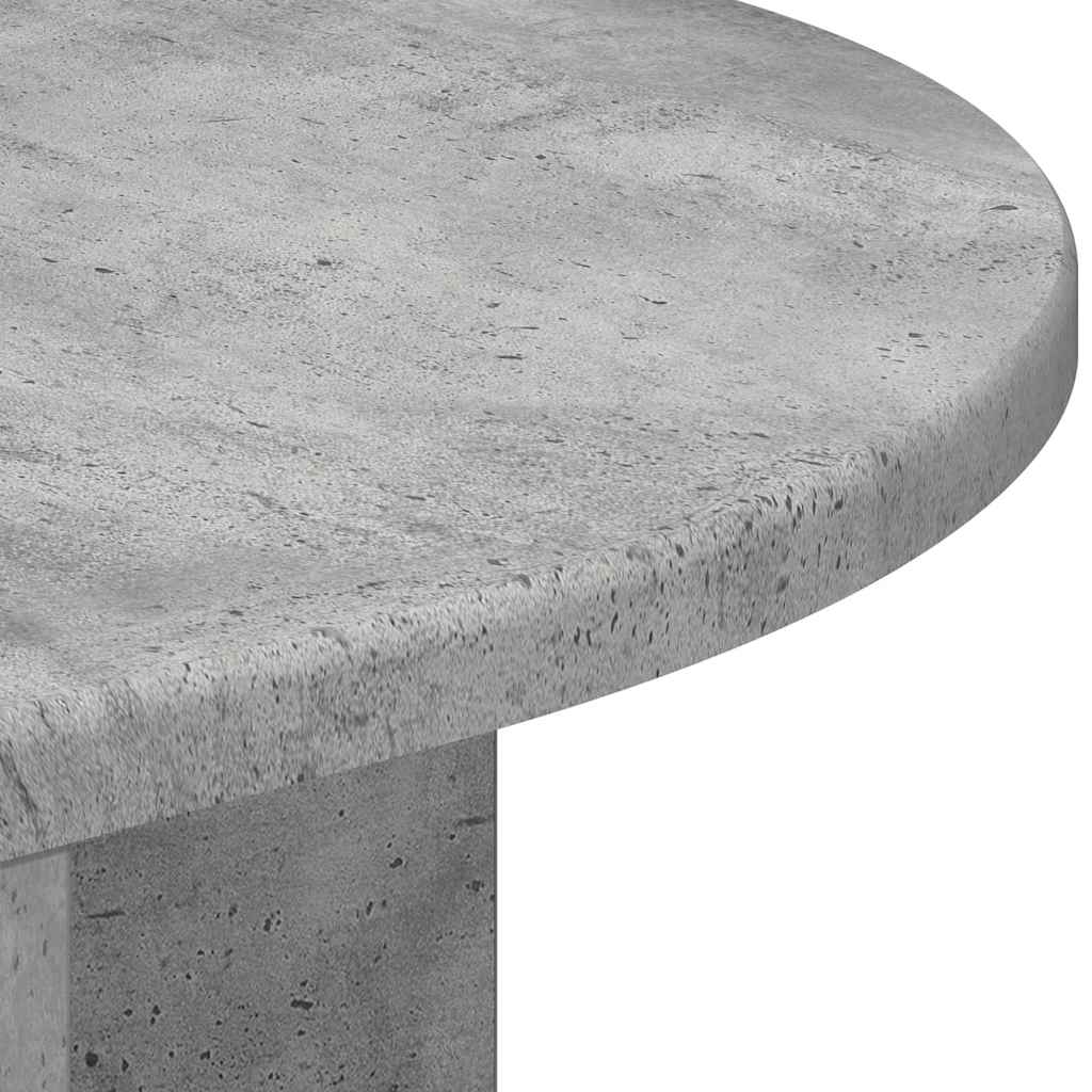 vidaXL End Table Σκυρόδεμα Γκρι 29,6 x 29,6 x 60 εκ Επεξεργασμένο ξύλο