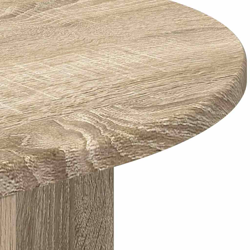 vidaXL End Table Δρύς Sonoma 39,7 x 39,7 x 60 εκ Επεξεργασμένο ξύλο