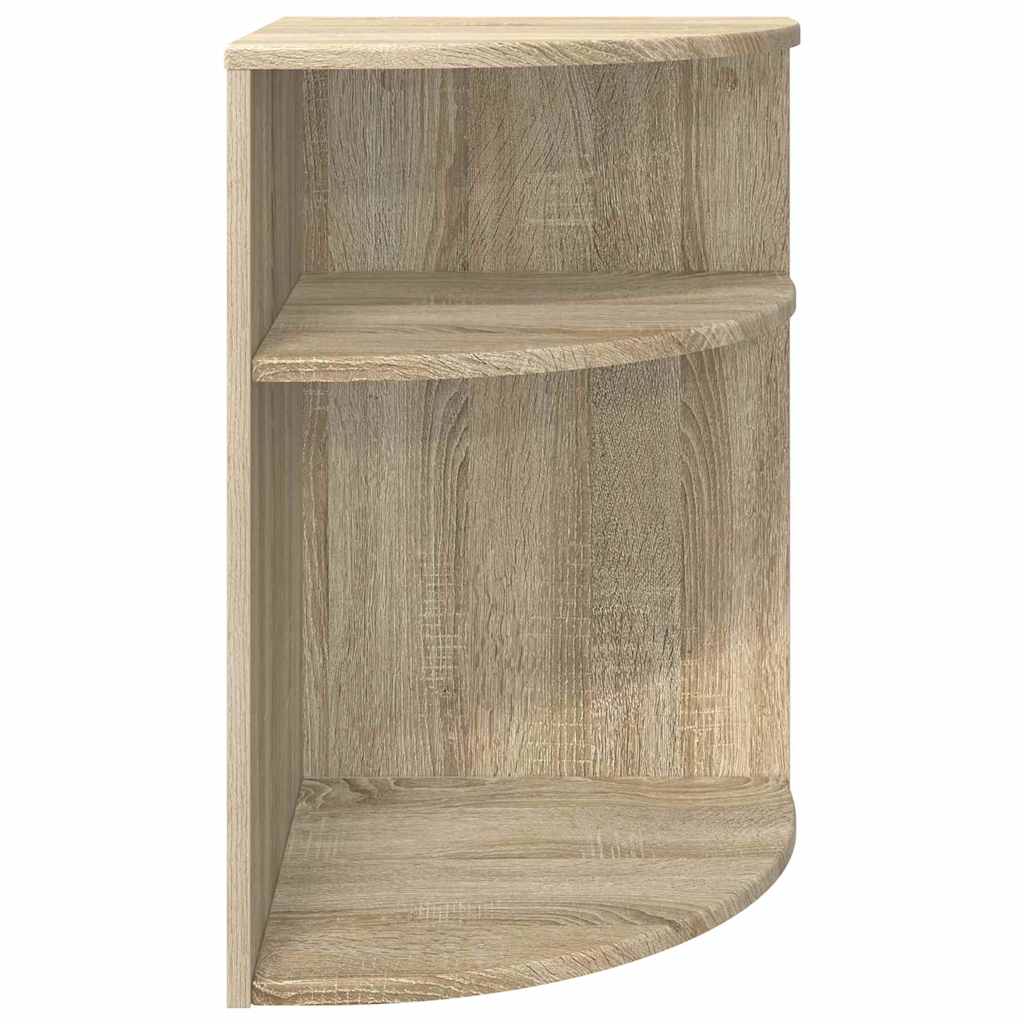 vidaXL End Table Δρύς Sonoma 39,7 x 39,7 x 60 εκ Επεξεργασμένο ξύλο