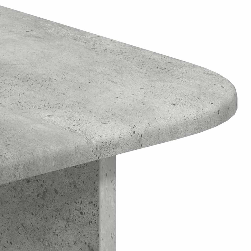 vidaXL Τραπεζάκι σαλονιού Σκυρόδεμα Γκρι 93 x 53 x 33 εκ