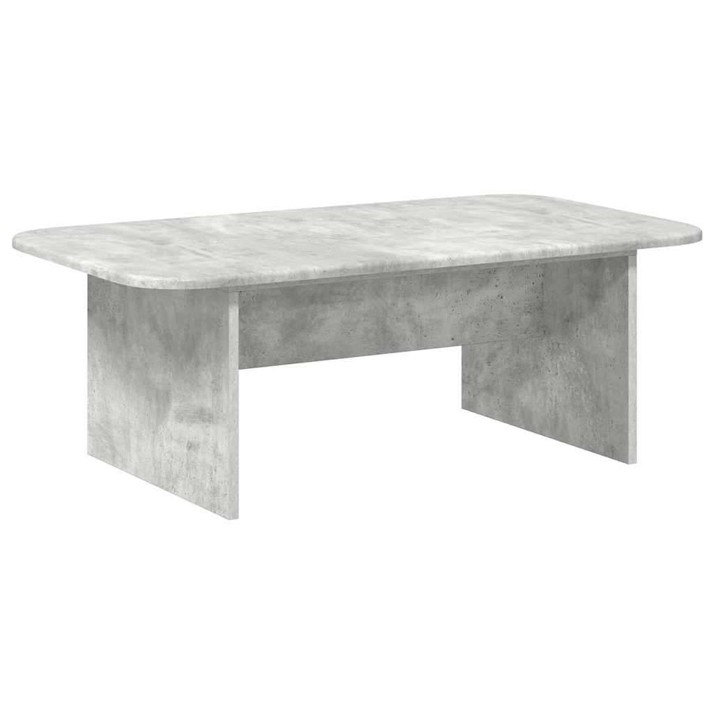 vidaXL Τραπεζάκι σαλονιού Σκυρόδεμα Γκρι 93 x 53 x 33 εκ