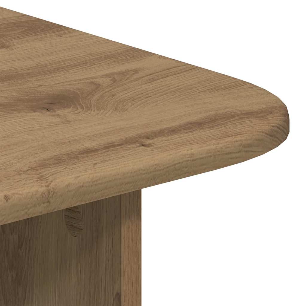 vidaXL Τραπεζάκι σαλονιού Artisan Oak 93 x 53 x 33 εκ