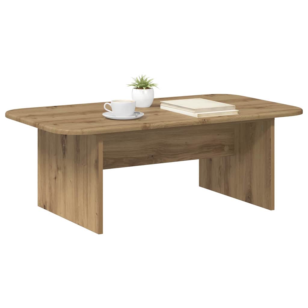 vidaXL Τραπεζάκι σαλονιού Artisan Oak 93 x 53 x 33 εκ
