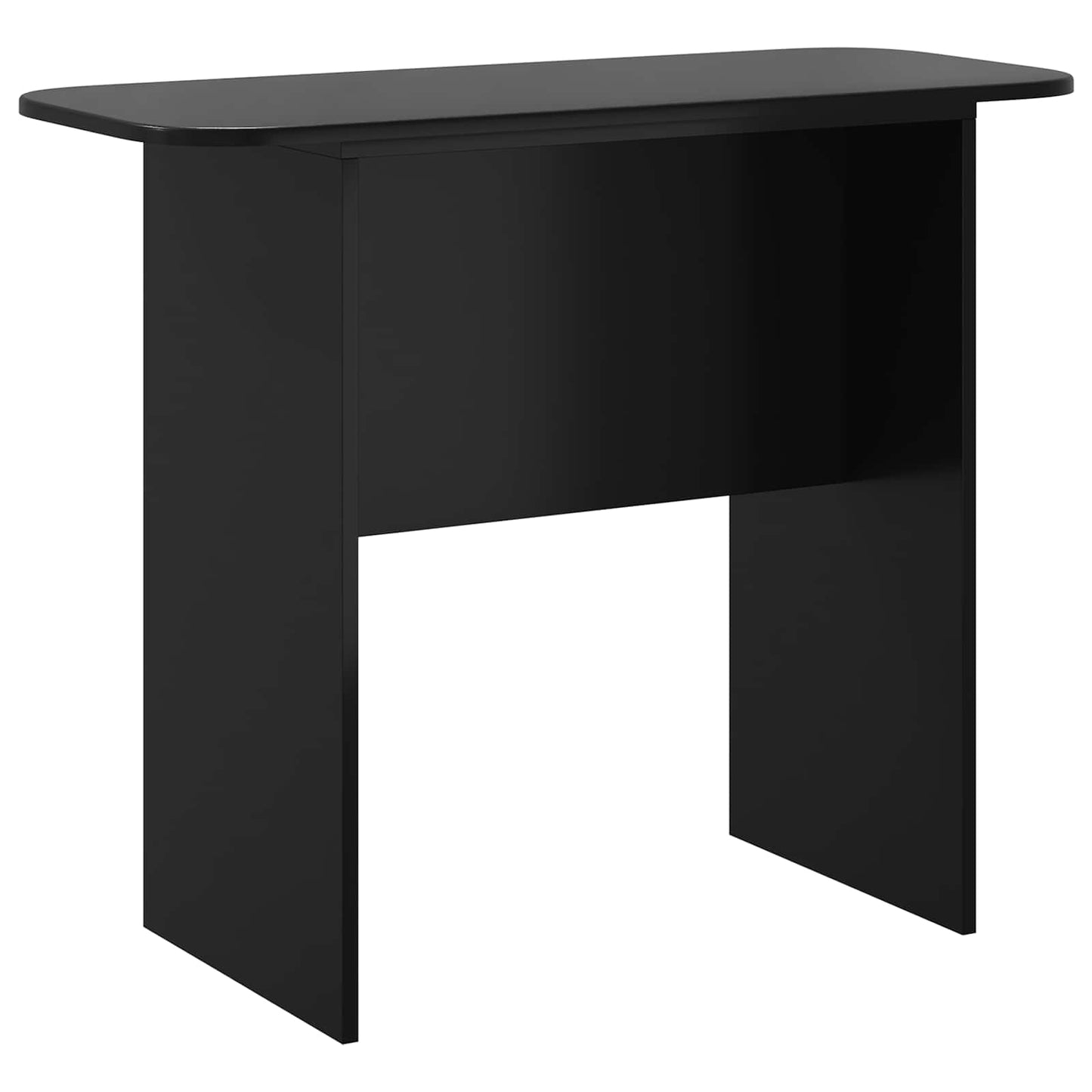 vidaXL Τραπέζι κονσόλας Μαύρο 93 x 40 x 75 εκ Επεξεργασμένο ξύλο