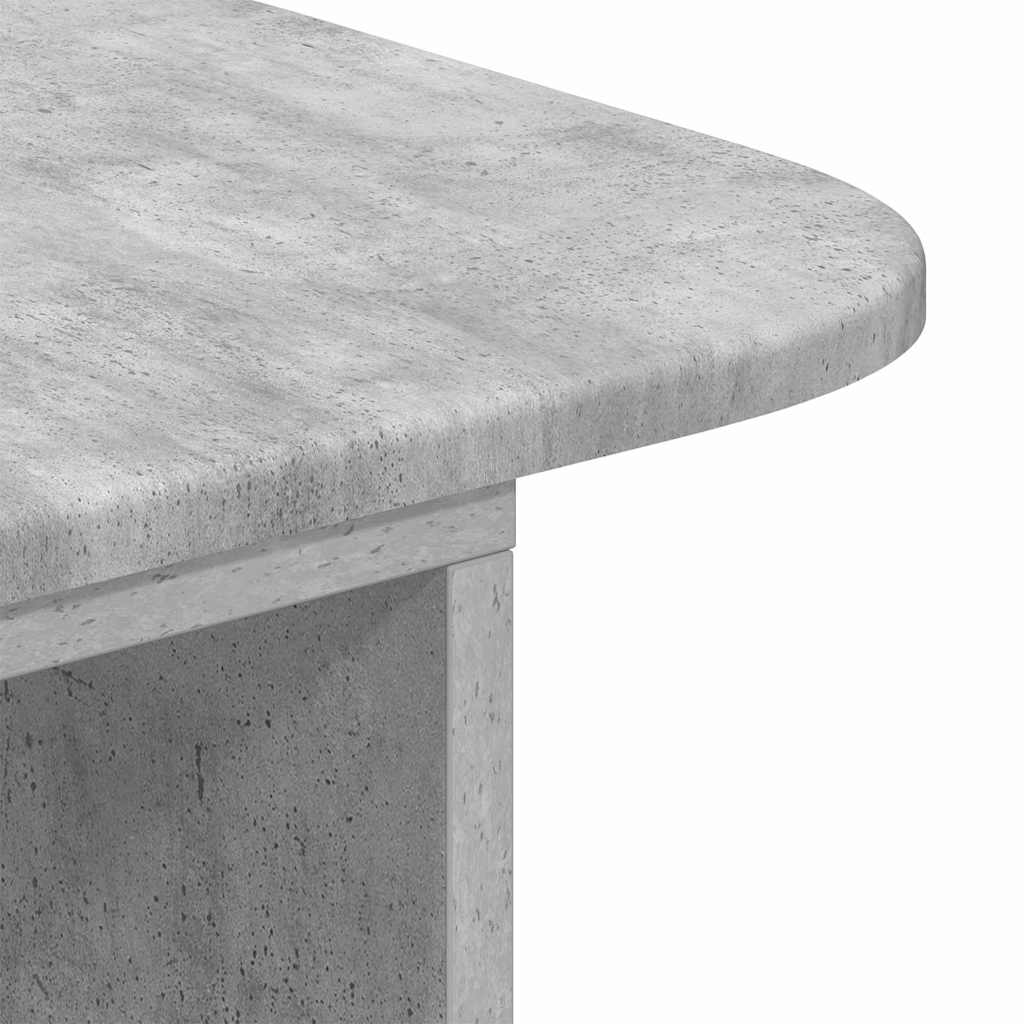 vidaXL Τραπέζι κονσόλας Σκυρόδεμα Γκρι 93 x 40 x 75 εκ