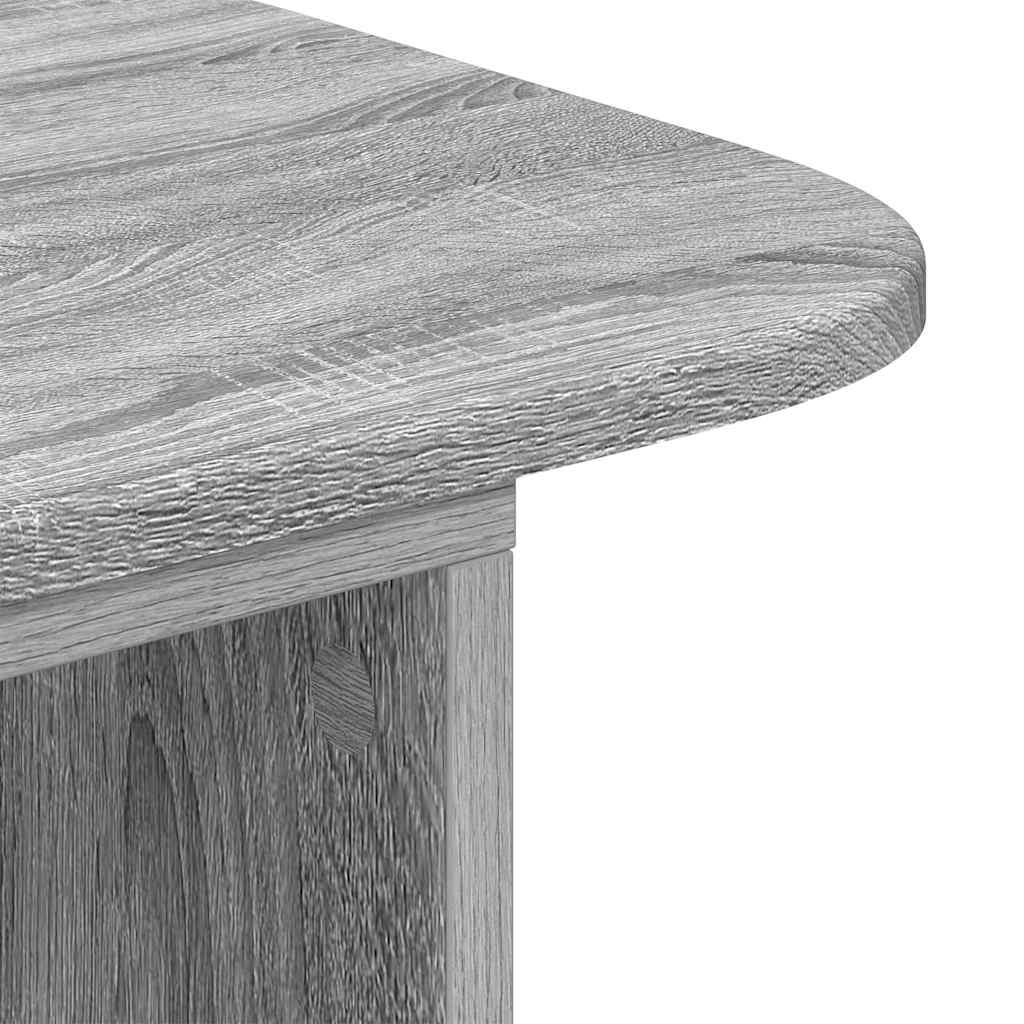 vidaXL Τραπέζι κονσόλας Γκρίζο Σονομα 93 x 40 x 75 εκ