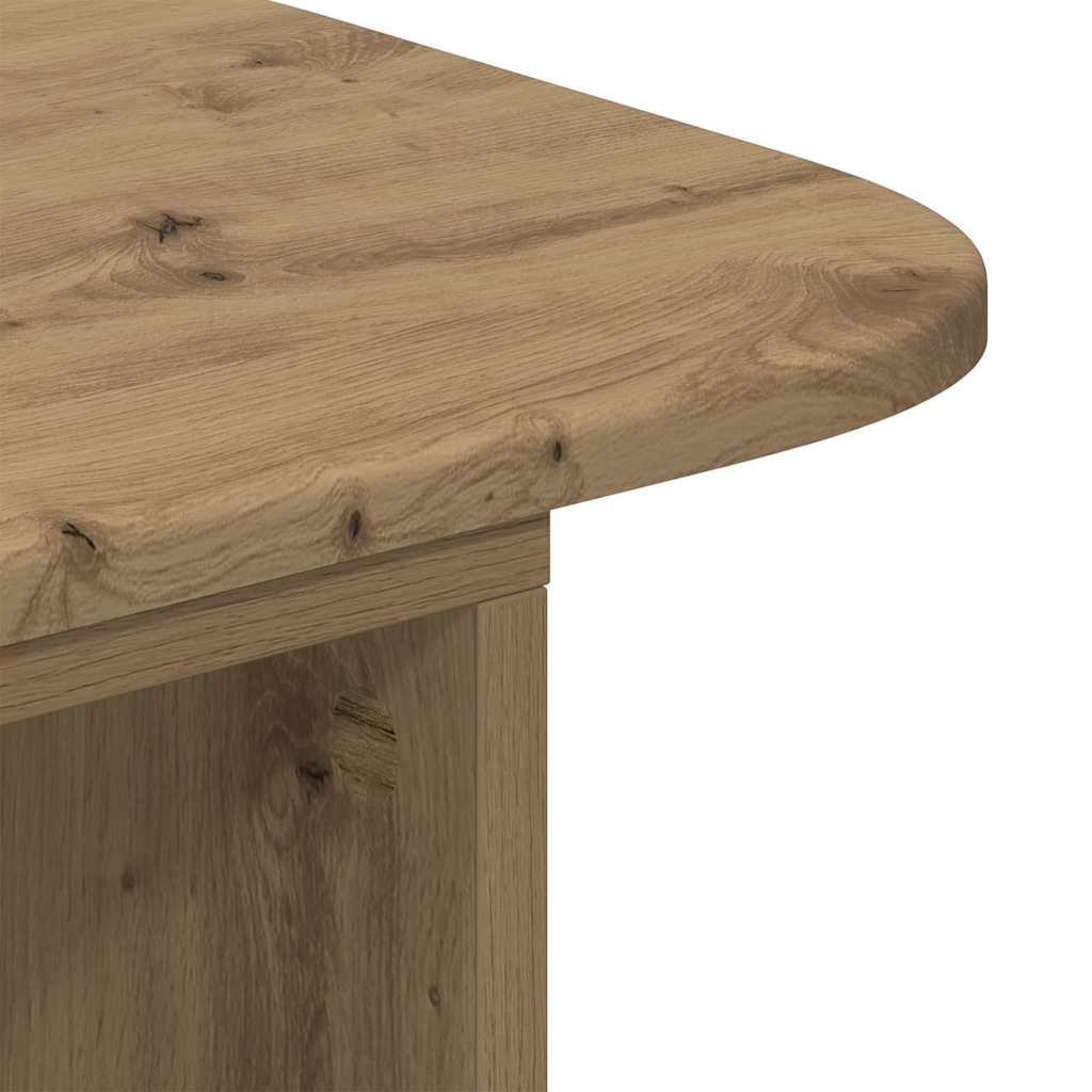 vidaXL Τραπέζι κονσόλας Artisan Oak 93 x 40 x 75 εκ Επεξεργασμένο ξύλο