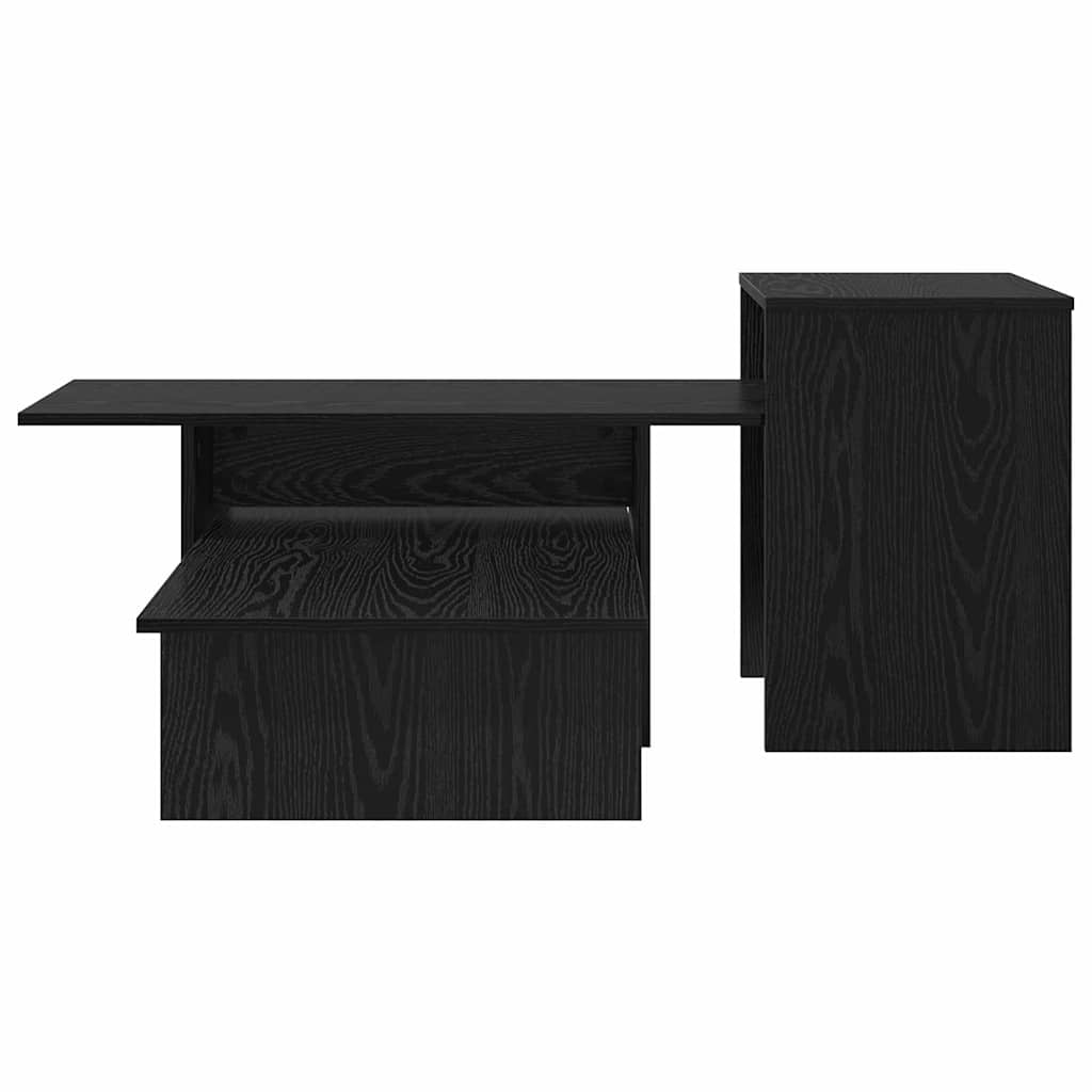 vidaXL Τραπέζι κονσόλας Μαύρη Οξυά 91,5 x 35 x 38,5 εκ
