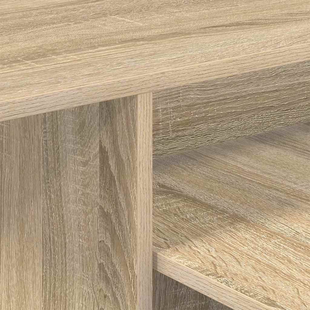 vidaXL Τραπέζι κονσόλας Δρύς Sonoma 91,5 x 35 x 38,5 εκ
