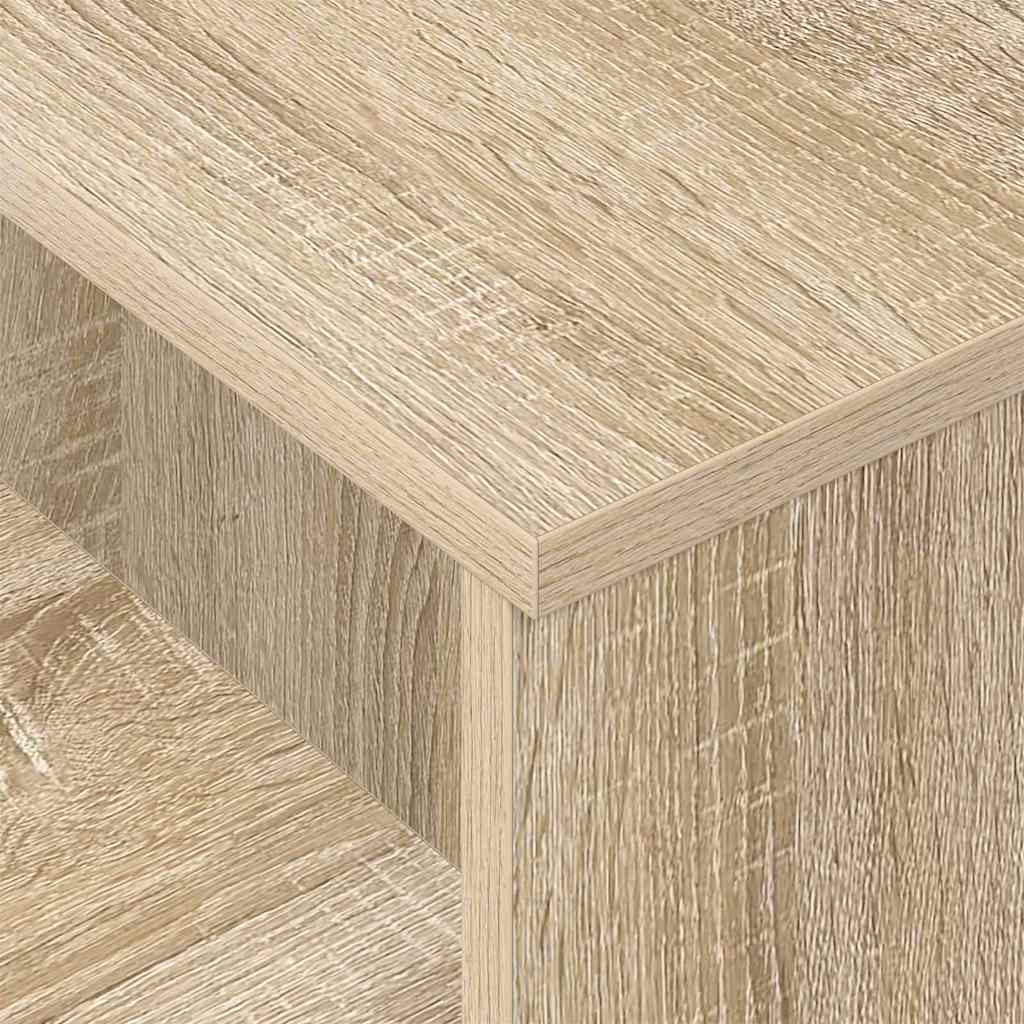 vidaXL Τραπέζι κονσόλας Δρύς Sonoma 91,5 x 35 x 38,5 εκ