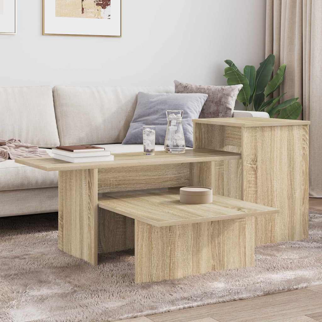 vidaXL Τραπέζι κονσόλας Δρύς Sonoma 91,5 x 35 x 38,5 εκ