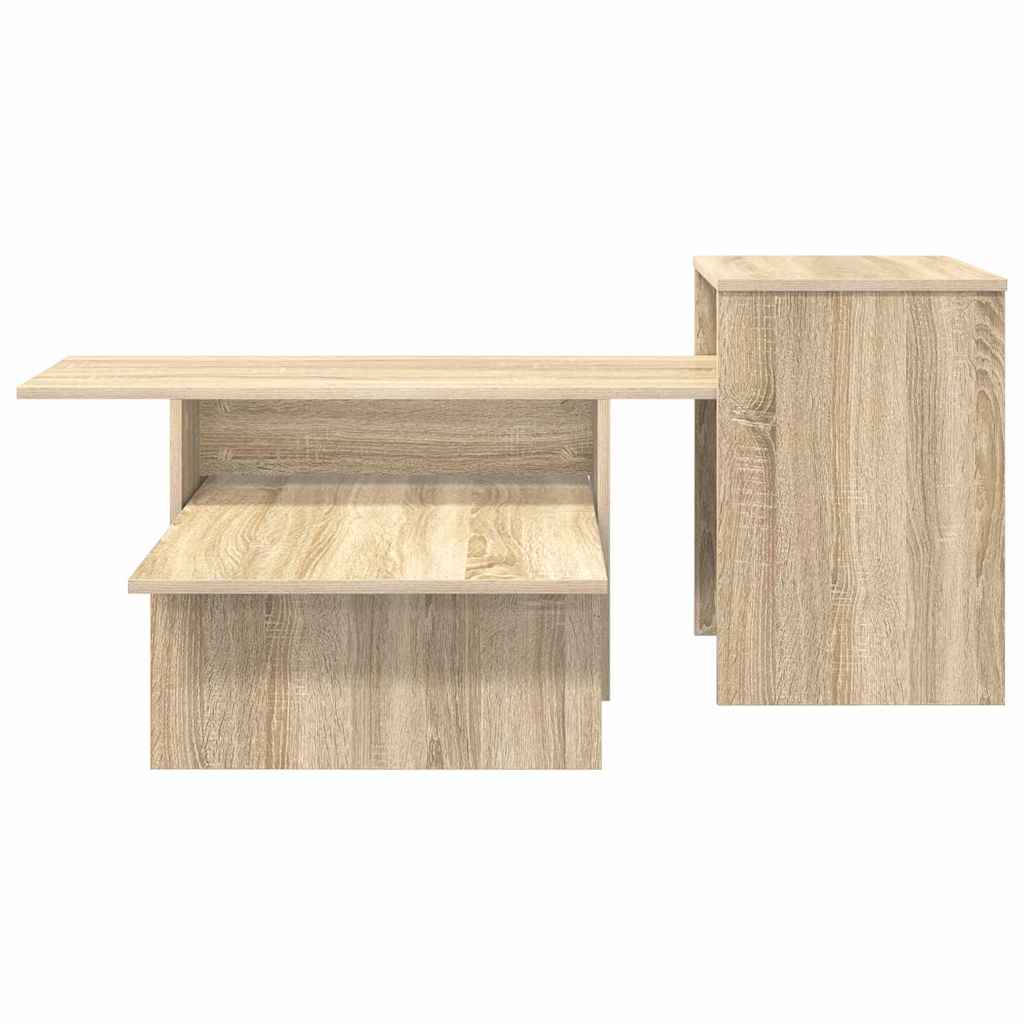 vidaXL Τραπέζι κονσόλας Δρύς Sonoma 91,5 x 35 x 38,5 εκ