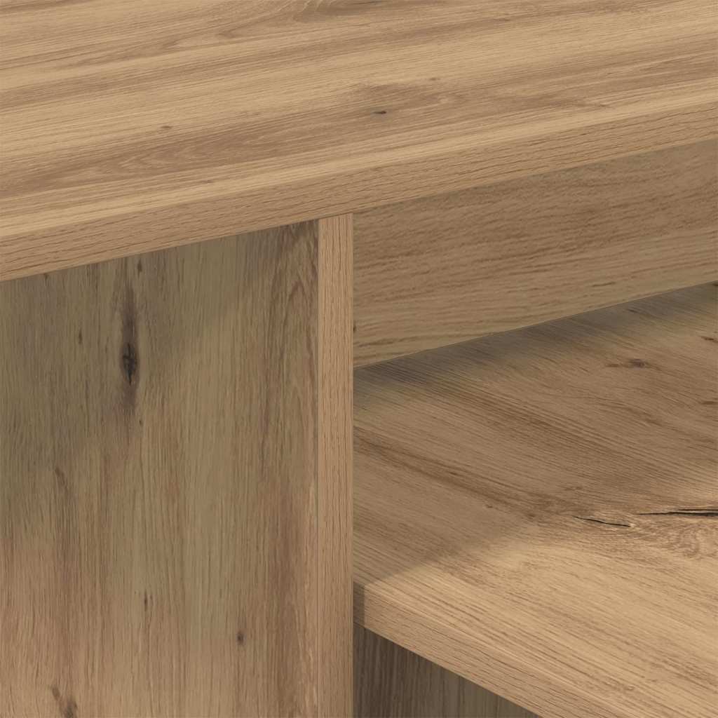 vidaXL Τραπέζι κονσόλας Artisan Oak 91,5 x 35 x 38,5 εκ