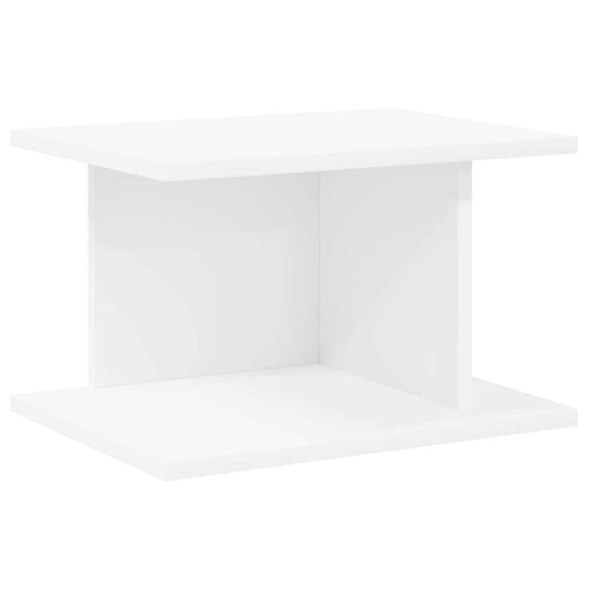 vidaXL Κομοδίνο Λευκό 40 x 30 x 25 εκ Επεξεργασμένο Ξύλο