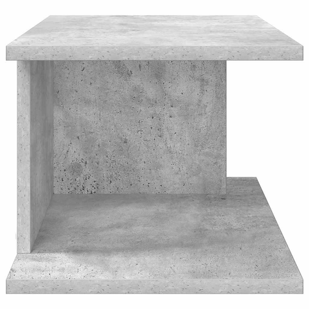 vidaXL Κομοδίνο 2 τμχ. Σκυρόδεμα Γκρι 40 x 30 x 25 εκ