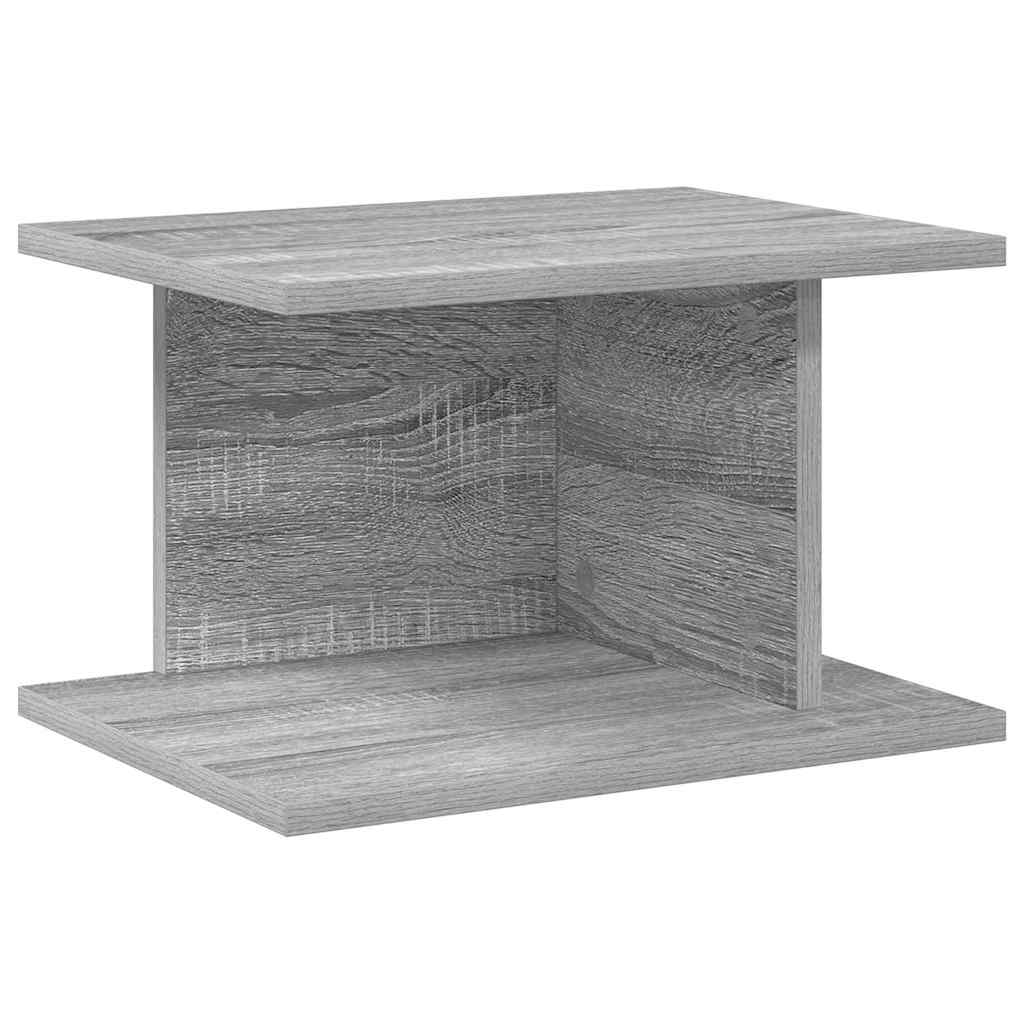 vidaXL Κομοδίνο Γκρι Sonoma 40 x 30 x 25 εκ Επεξεργασμένο Ξύλο