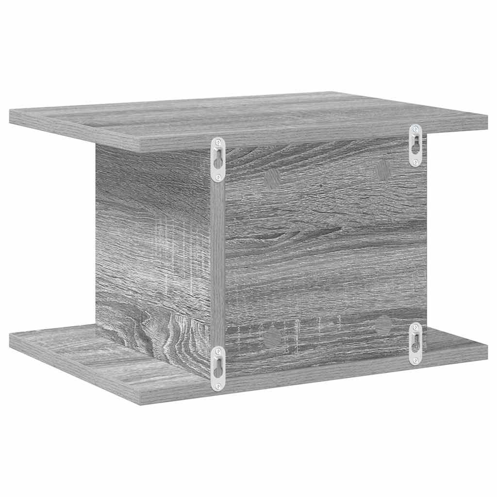 vidaXL Κομοδίνο Γκρι Sonoma 40 x 30 x 25 εκ Επεξεργασμένο Ξύλο